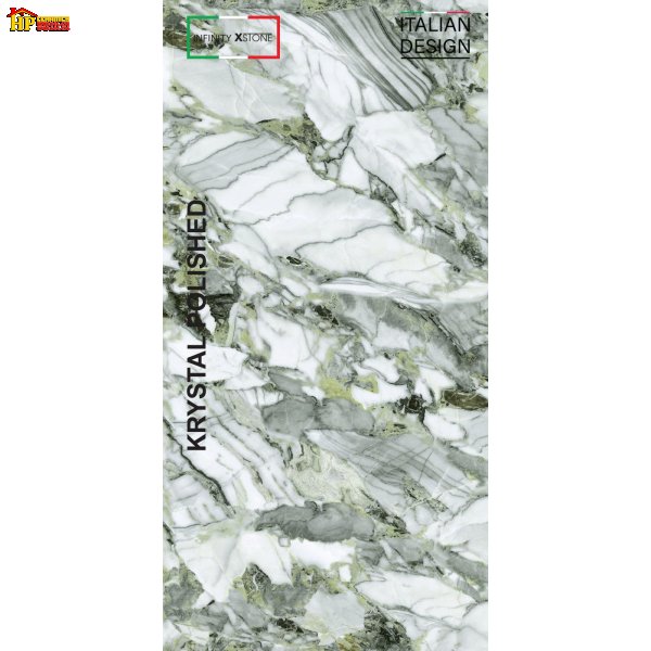 GẠCH LÁT NỀN 160X320 VÂN ĐÁ MARBLE XANH RÊU 