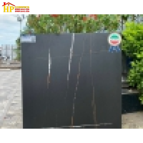 GẠCH LÁT NỀN 60X60 ĐEN VÂN TIA CHỚP MATT