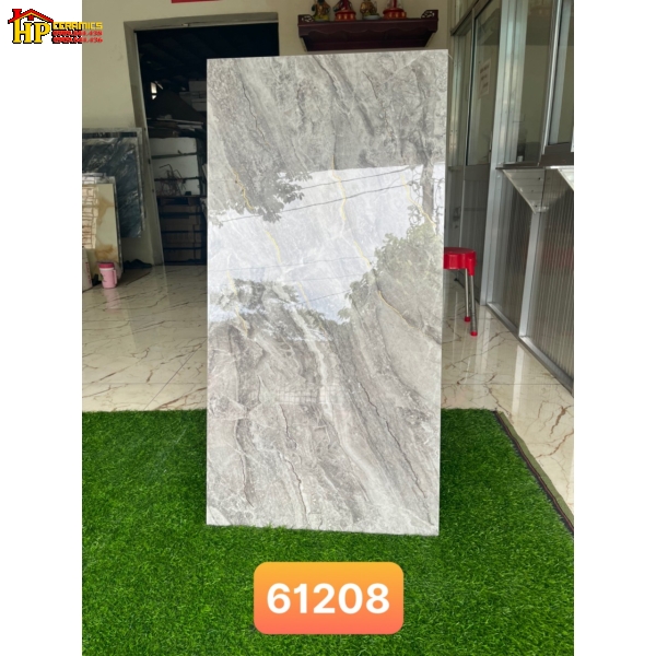 GẠCH LÁT NỀN 60X120 VÂN XÁM 61208