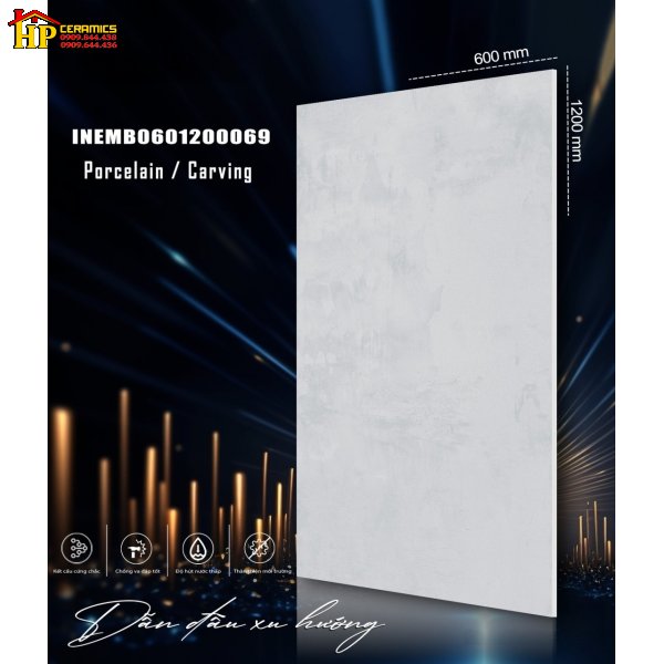 GẠCH 60X120 VÂN XÁM MỜ CAO CẤP 069 NHẬP KHẨU CAO CẤP