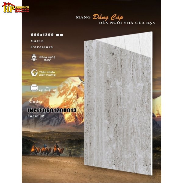 GẠCH LÁT NỀN 60X120 VÂN XÁM SỌC MATT SUGAR 013 NHẬP KHẨU CAO CẤP