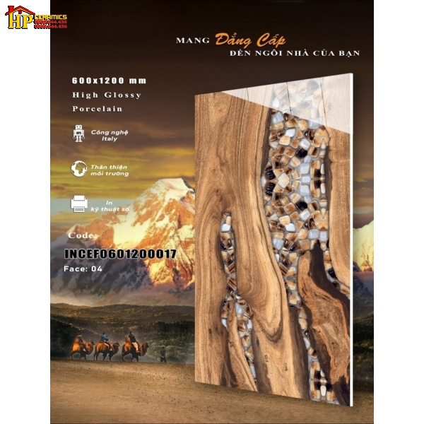 GACH LÁT NỀN 60X120 VÂN ĐÁ MARBLE VÀNG 017 NHẬP KHẨU CAO CẤP