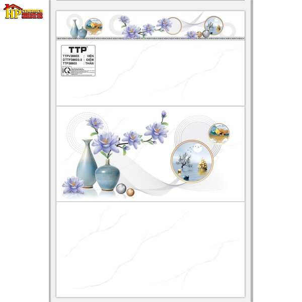 GẠCH ỐP TƯỜNG 30X60 TRẮNG VÂN KHÓI ĐIỂM BÌNH HOA PHONG CÁCH BẮC ÂU CAO CẤP GIÁ RẺ