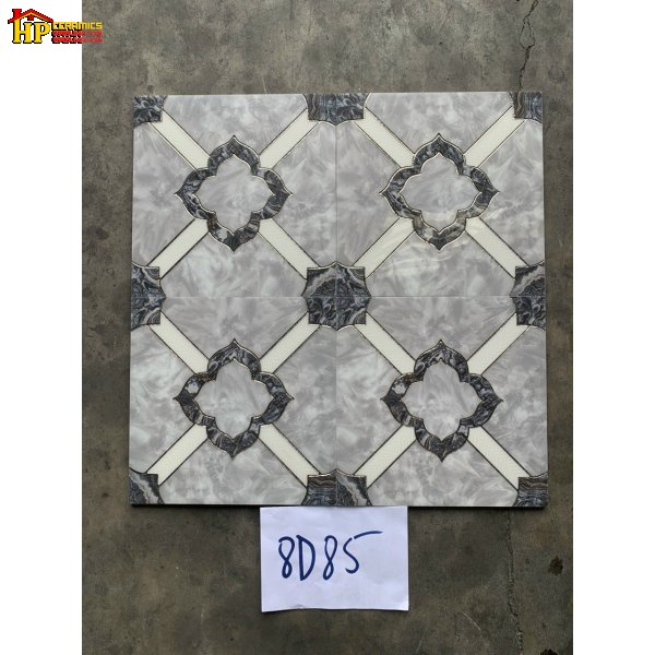 GẠCH TRANG TRÍ 30X30 HOA VĂN BÔNG XÁM CỔ ĐIỂN NHẬP KHẨU CAO CẤP
