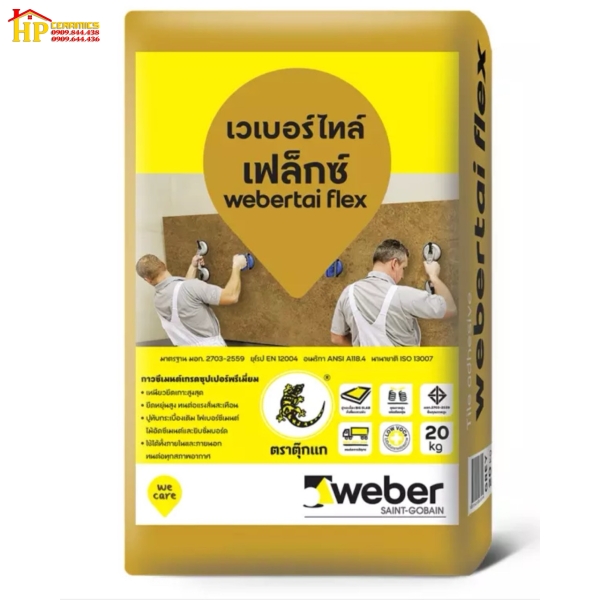 KEO DÁN GẠCH NHẬP KHẨU DÙNG CHO GẠCH LỚN NGOÀI TRỜI