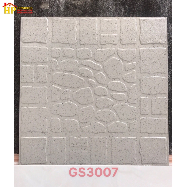 GẠCH LÁT SÂN VƯỜN 40X40 SỎI MUỐI TIÊU 3007 CAO CẤP GIÁ RẺ
