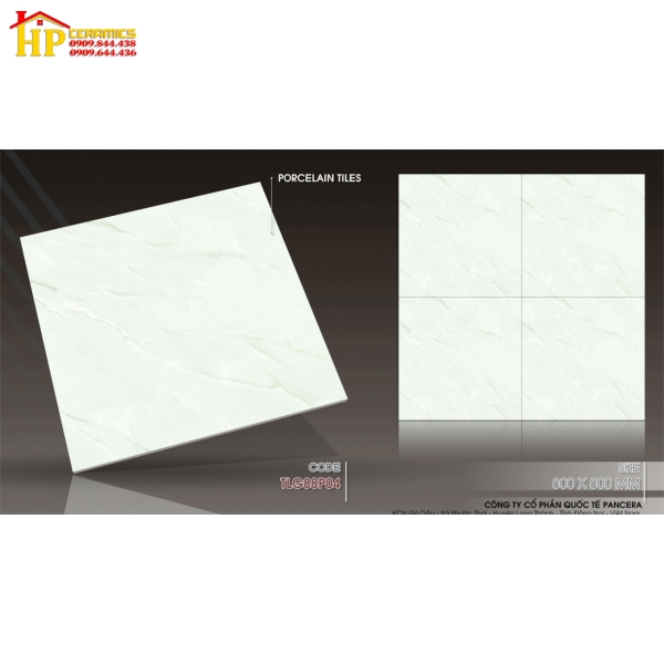 GACH LÁT NỀN 80X80 VÂN XANH 88P04