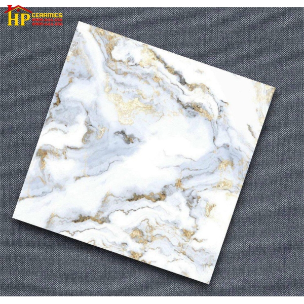 GẠCH LÁT NỀN 80X80 TRẮNG VÂN KHÓI XANH 8846