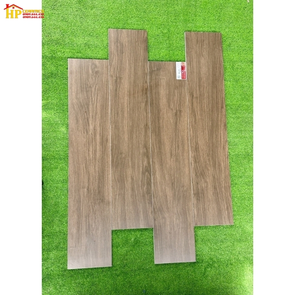 GẠCH LÁT NỀN GIẢ GỖ 20X100 VÂN GỖ SỒI NÂU 20717 CAO CẤP