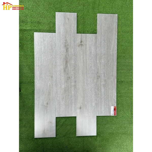 GẠCH LÁT NỀN GIẢ GỖ 20X100 VÂN GỖ SỒI XÁM TRO 20715 CAO CẤP