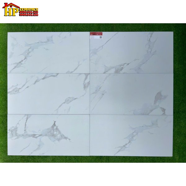 GẠCH ỐP LÁT 30X60 MÀU TRẮNG VÂN KHÓI MỜ 9561 CAO CẤP GIÁ RẺ