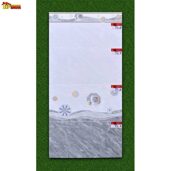 GẠCH ỐP TƯỜNG 30X60  VÂN ĐÁ XÁM ĐẬM LỢT ĐIỂM HỌA TIẾT HÌNH BÁT GIÁC CAO CẤP
