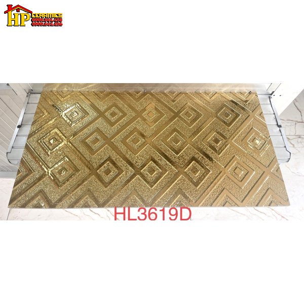 GACH TRANG TRÍ 30X60 HÌNH THÔI ĐAN XEN NHỦ VÀNG 3619D NHẬP KHẨU CAO CẤP