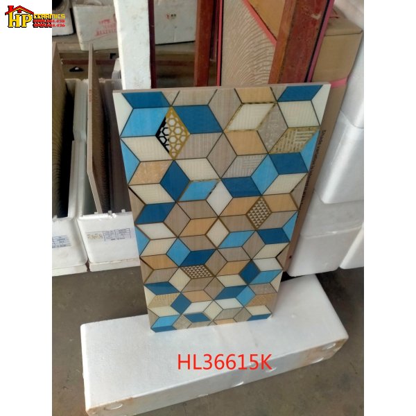 GẠCH TRANG TRÍ 30X60  HOA VĂN LẬP THỂ 36615 NHẬP KHẨU CAO CẤP
