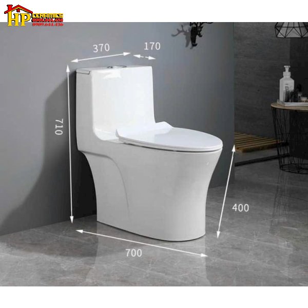 BÀN CẦU KHỐI TRẮNG GIẤU NẮP C017 NHẬP KHẨU CAO CẤP GIÁ RẺ