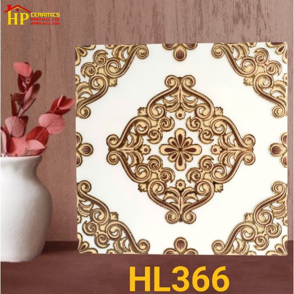 GẠCH TRANG TRÍ 30X30 HOA VĂN BÔNG CHÂU ÂU KHẮC KIM NHẬP KHẨU CAO CẤP