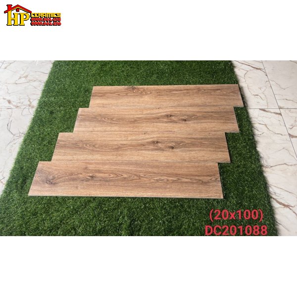 GẠCH LÁT NỀN GIẢ GỖ 20X100 VÂN GỖ SỒI NÂU MẬT ONG 201088 NHẬP KHẨU CAO CẤP