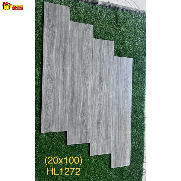 GẠCH LÁT NỀN GIẢ GỖ 20X100 VÂN GỖ XÁM TRUNG TÍN 1272 NHẬP KHẨU CAO CẤP