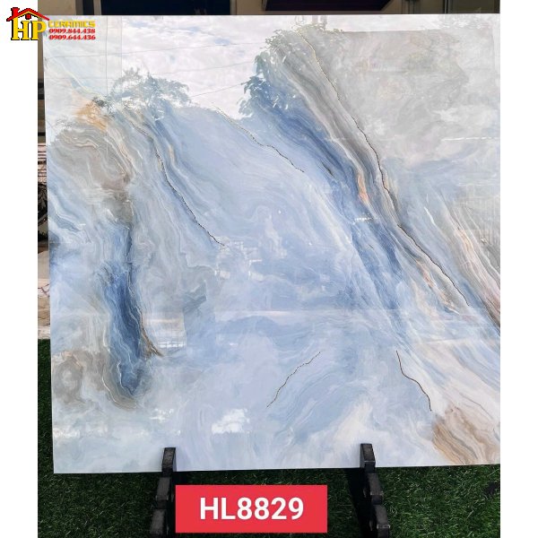 GẠCH LÁT NỀN 80X80 VÂN ĐÁ XANH 8829