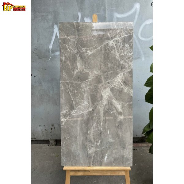 GẠCH LÁT NỀN 60X120 VÂN ĐÁ XÁM ĐẬM CẨM THẠCH NHẬP KHẨU CAO CẤP
