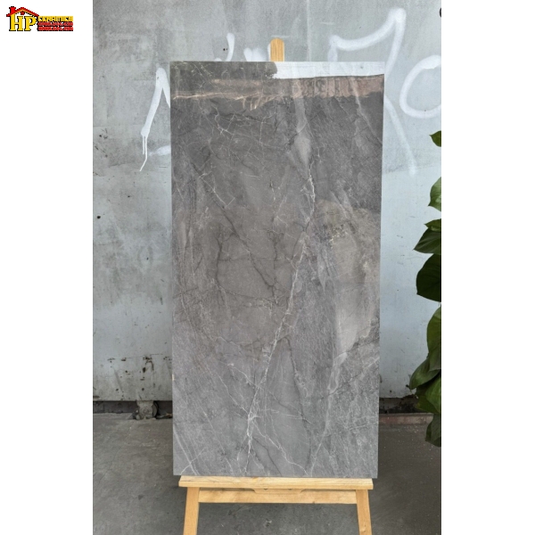 GẠCH LÁT NỀN 60X120 VÂN ĐÁ MARBLE TIA SÉT TRẮNG ĐẬM NHẬP KHẨU CAO CẤP