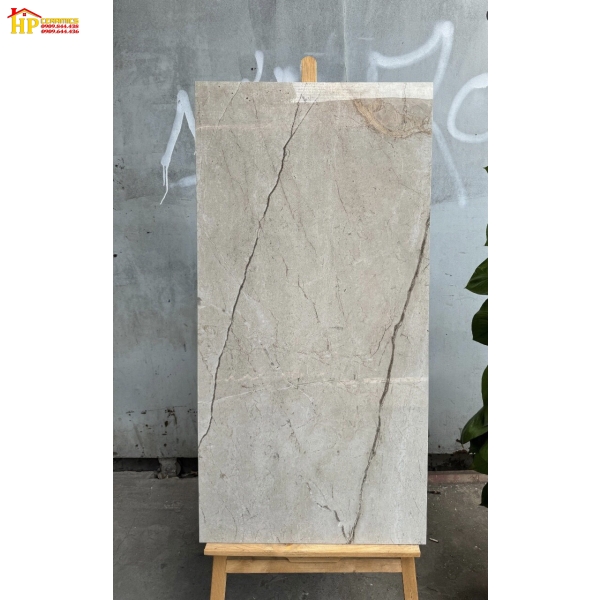 GẠCH LÁT NỀN 60X120 VÂN ĐÁ MARBLE XÁM PHA TRỘN NÂU NHẬP KHẨU CAO CẤP