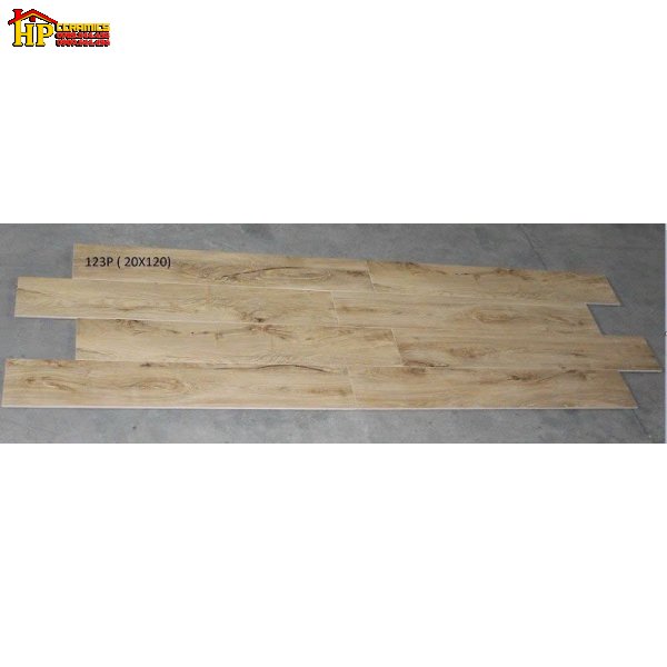 GẠCH LÁT NỀN GIẢ GỖ 20X120 VÂN GỖ VÀNG SỒI MỘC 123P NHẬP KHẨU CAO CẤP