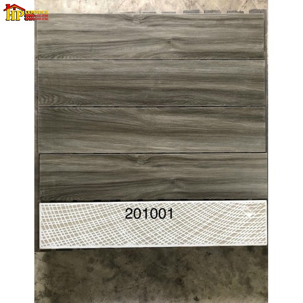 GẠCH LÁT NỀN GIẢ GỖ 20X100 VÂN GỖ NÂU SẪM ĐẬM 201001 NHẬP KHẨU CAO CẤP