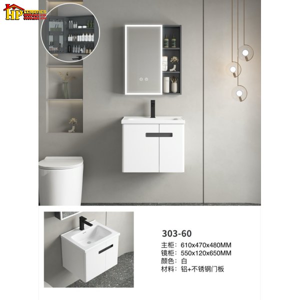 TỦ NHÔM 810x470 MÀU TRẮNG 06 NHẬP KHẨU CAO CẤP GIÁ RẺ