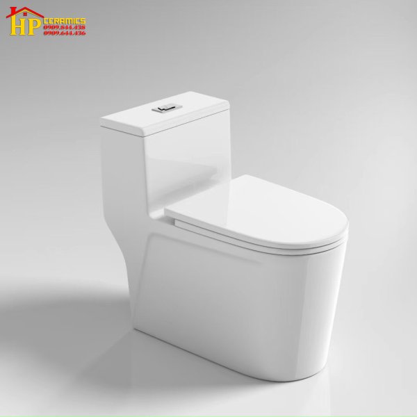 BÀN CẦU KHỐI TRẮNG THÙNG VUÔNG C037 NHẬP KHẨU CAO CẤP