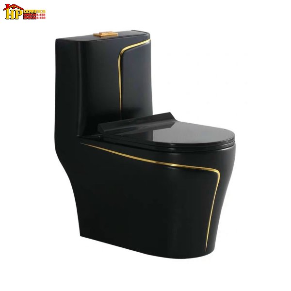 BÀN CẦU  KHỐI ĐEN HUYỀN BÍ CHỈ VÀNG C011 NHẬP KHẨU CAO CẤP