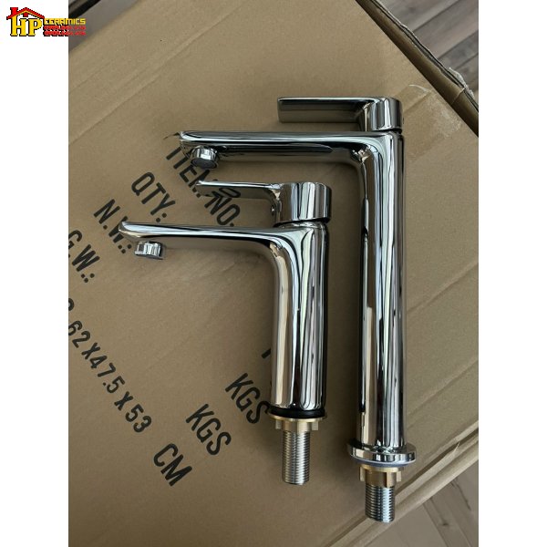 VÒI LAVABO LẠNH DÁNG TRỤ TAY GẬT GÙ 534  NHẬP KHẨU CAO CẤP GIÁ RẺ 