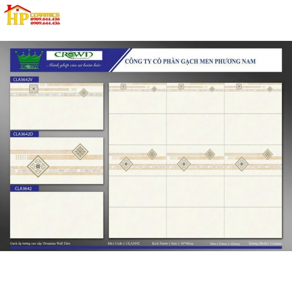 GẠCH ỐP TƯỜNG 30X60 VÂN VÀNG GIÁ RẺ 3642
