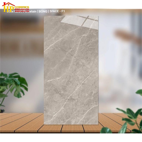 GẠCH LÁT NỀN 60X120 VÂN ĐÁ XÁM PHA NÂU NHẸ 12013 CAO CẤP GIÁ RẺ