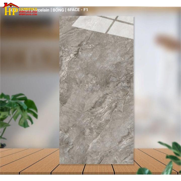 GẠCH LÁT NỀN 60X120 VÂN ĐÁ MARBLE XÁM LÔNG CHUỘT 12016 CAO CẤP GIÁ RẺ