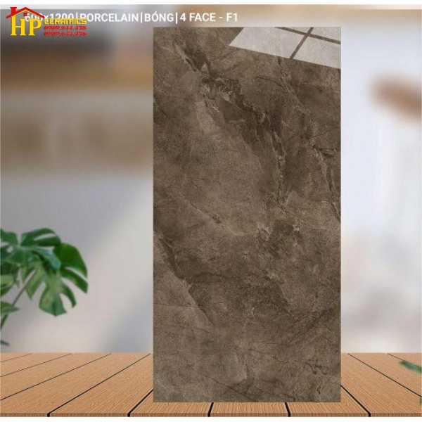 GẠCH LÁT NỀN 60X120 VÂN ĐÁ MARBLE NÂU 12024 CAO CẤP GIÁ RẺ