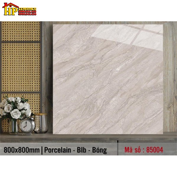GẠCH LÁT NỀN 80X80 MÀU XÁM MOCHA VÂN ĐÁ XÉO 85004 CAO CẤP GIÁ RẺ