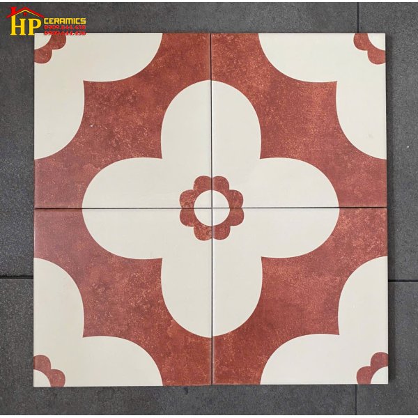 GẠCH BÔNG TRANG TRÍ 20X20 GHÉP BÔNG NÂU CỔ ĐIỂN NHẬP KHẨU CAO CẤP GIÁ RẺ