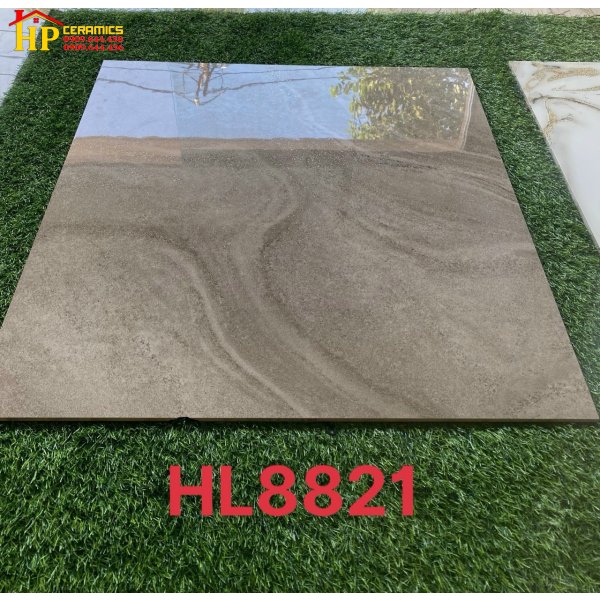 GẠCH LẮT NỀN 80X80 VÂN ĐÁ XÁM ĐẤT 8821