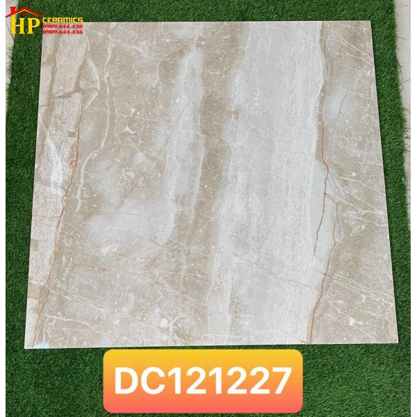 GẠCH LÁT NỀN 120X120 VÂN ĐÁ MARBLE NÂU CAO CẤP