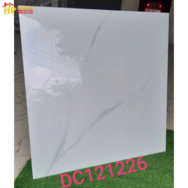 GẠCH LÁT NỀN 120X120 TRẮNG VÂN KHÓI NHẸ 226