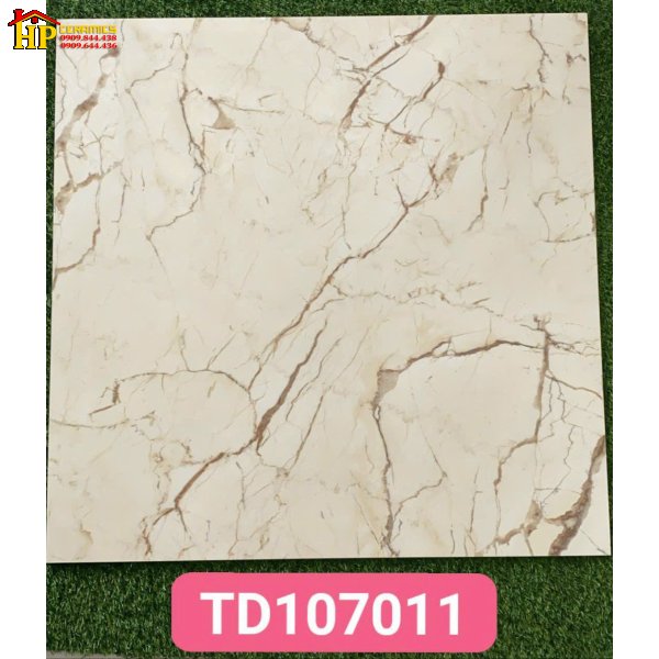 GẠCH LÁT NỀN 100X100 VÂN VÀNG TIA CHỚP 011