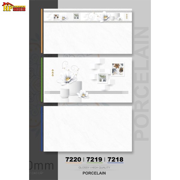 GẠCH ỐP TƯỜNG 30X60 VÂN MÂY TRẰNG 7220