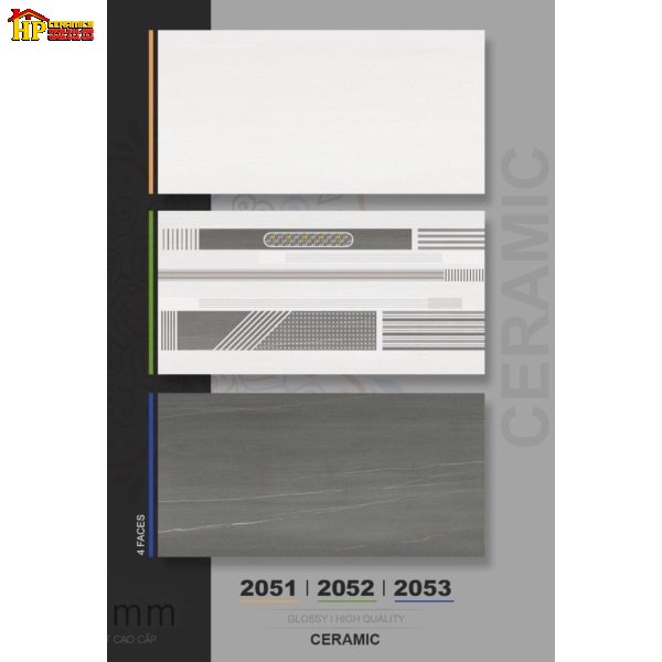 GẠCH ỐP TƯỜNG 30X60 VÂN XÁM 2053