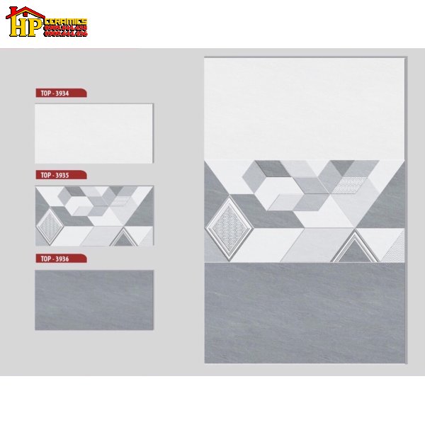 GẠCH ỐP TƯỜNG 30X60 VÂN XÁM 3936