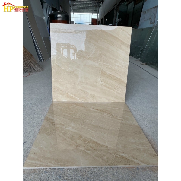 GẠCH LÁT NỀN 80X80 VÂN ĐÁ MARBLE VÀNG
