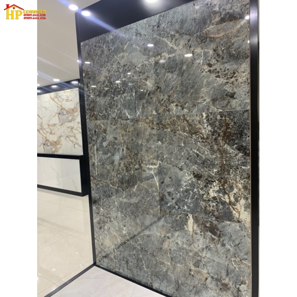 GẠCH LÁT NỀN 80X160 VÂN ĐÁ MARBLE XÁM XANH 