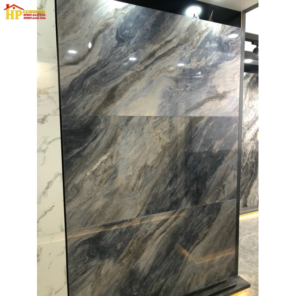 GẠCH LÁT NỀN 80X160 VÂN ĐÁ MARBLE XÁM XANH CAO CẤP