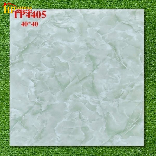 GẠCH LÁT NỀN 40X40 VÂN MÂY XANH GIÁ RẺ 4405