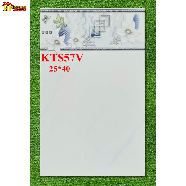 GẠCH ỐP TƯỜNG 25X40 TRẮNG VÂN KHÓI 57